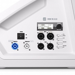 Коаксиальный сценический монитор LD Systems MON 10 A G3 W Коаксиальный сценический монитор LD Systems MON 10 A G3 W