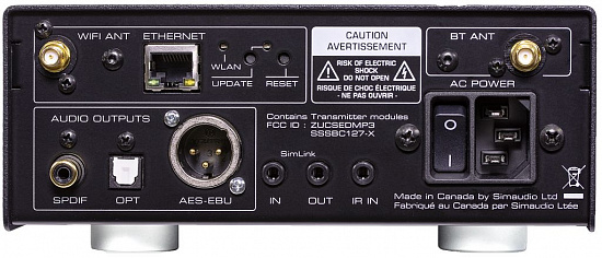 Сетевой проигрыватель Moon by Simaudio MiND 2 Music Streamer 230V EUR Сетевой проигрыватель Moon by Simaudio MiND 2 Music Streamer 230V EUR