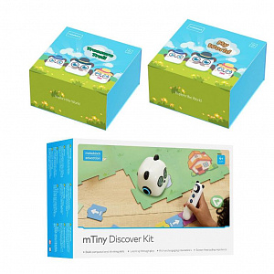 Робототехнический набор для начального обучения Makeblock mTiny DiscoverKit Plus Робототехнический набор для начального обучения Makeblock mTiny DiscoverKit Plus