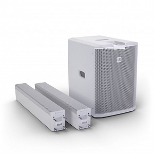 Кардиоидная активная колонная PA-система с цифровым микшером LD Systems MAUI 28 G3 MIX W Кардиоидная активная колонная PA-система с цифровым микшером LD Systems MAUI 28 G3 MIX W