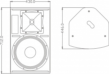 Пассивная 2-полосная акустическая система FDB LH15HII Пассивная 2-полосная акустическая система FDB LH15HII