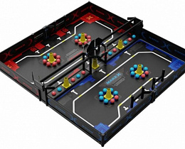 Соревновательное поле Makeblock 2024 MakeX Explorer Digital Pioneers Arena and Frame