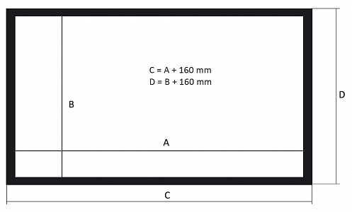 Kauber Frame Velvet Cinema 171" 2.35:1 170x400 Microperf MW