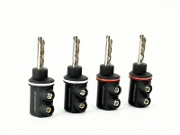 Разъёмы Phaze Audio SpPLUG RO чёрный тип «банан» комплект 4 шт (2 цвета)