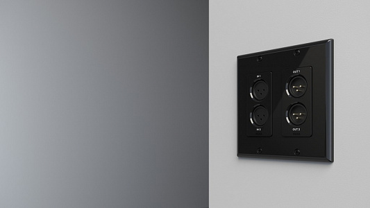 Настенная панель Dante Xilica Gio XLR