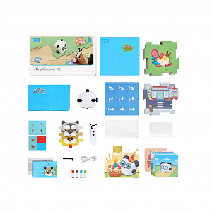Робототехнический набор для младшего возраста mTiny Discover Kit Робототехнический набор для младшего возраста mTiny Discover Kit