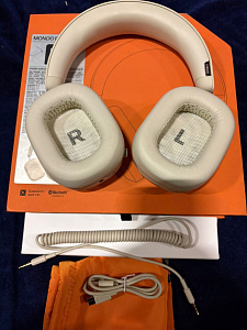 Полноразмерные Bluetooth наушники Mondo by Defunc, цвет - серый Полноразмерные Bluetooth наушники Mondo by Defunc, цвет - серый